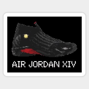 AJ XIV - Pixelated art Sticker